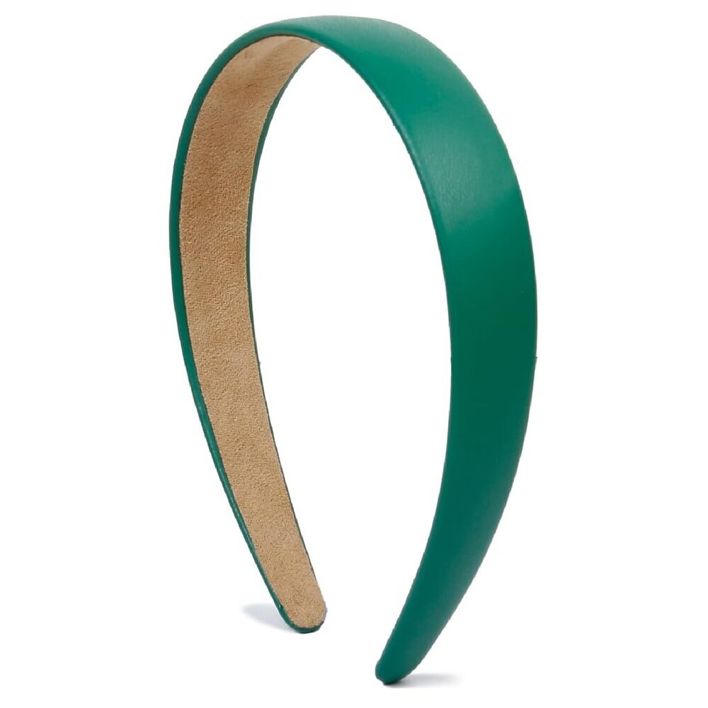 Christmas Green Headbands for Women Girls 1 Inch Wide Thick Christmas Green Hair